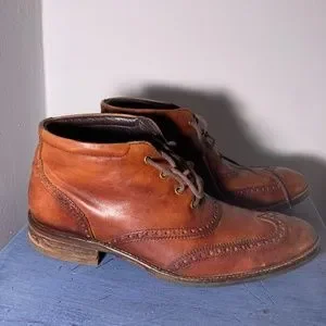 Cole Haan | Shoes | Cole Haan Genuine Leather Wingtip Boots  display picture 2